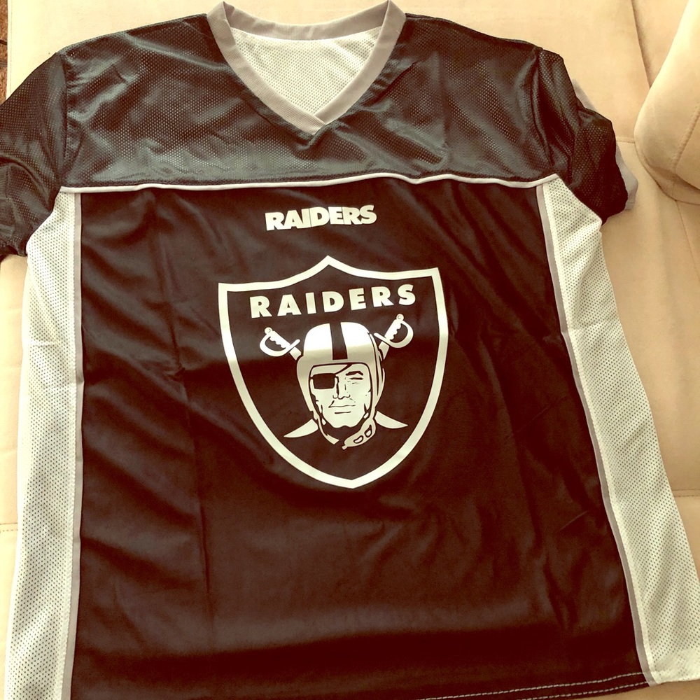 Raiders flag football jersey.Reversible.